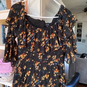 New Bardot Floral Dress
